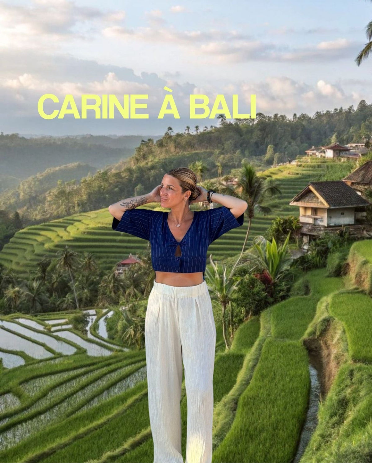 Carine à Bali