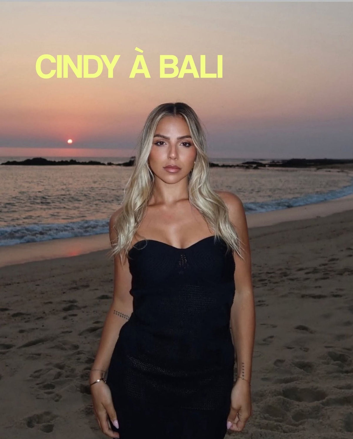 Cindy à Bali