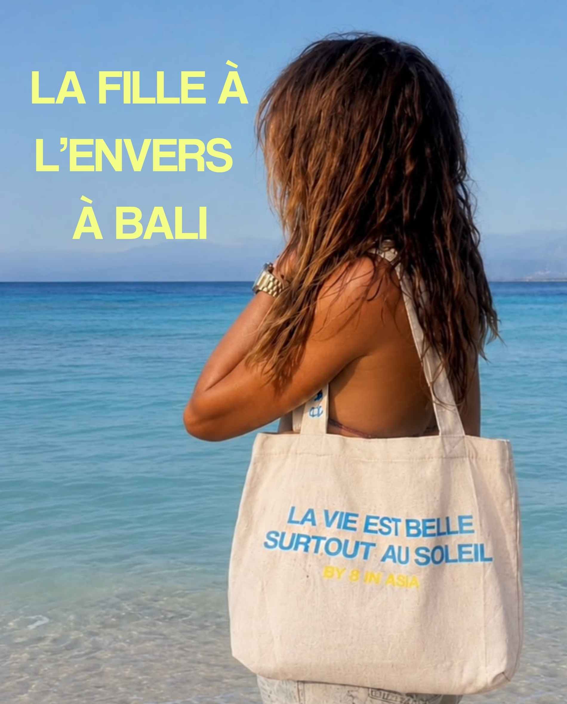 La fille à l'envers à Bali