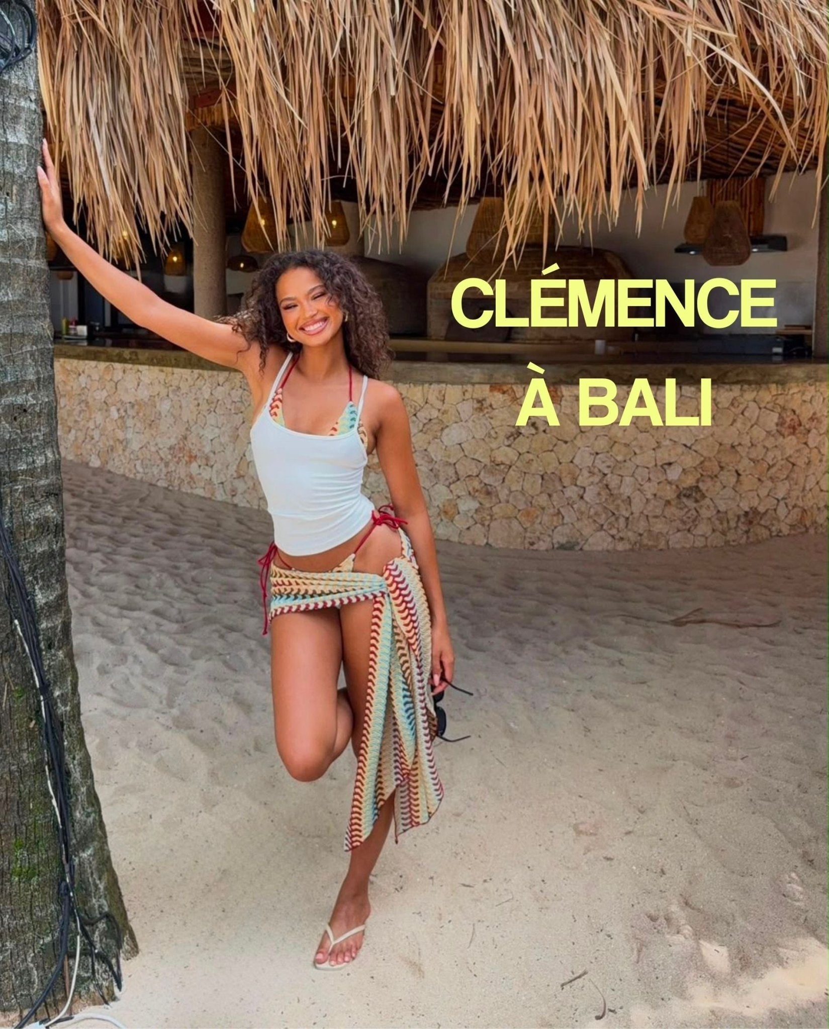 Clémence à Bali