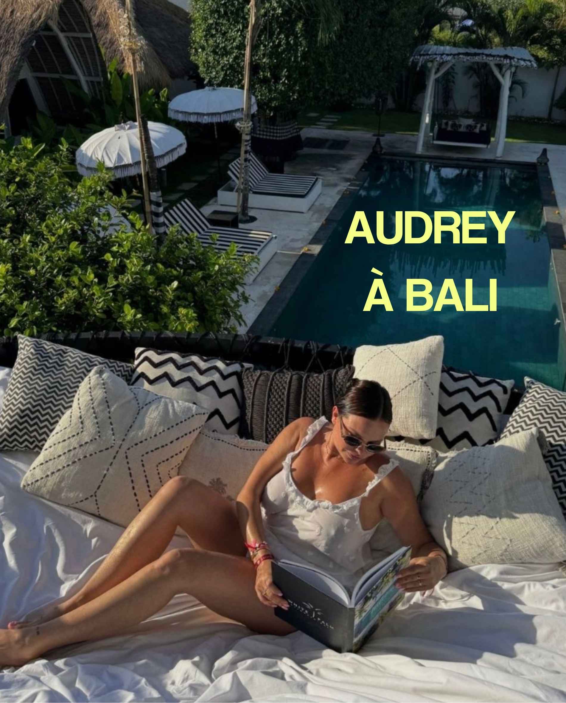 Audrey à Bali