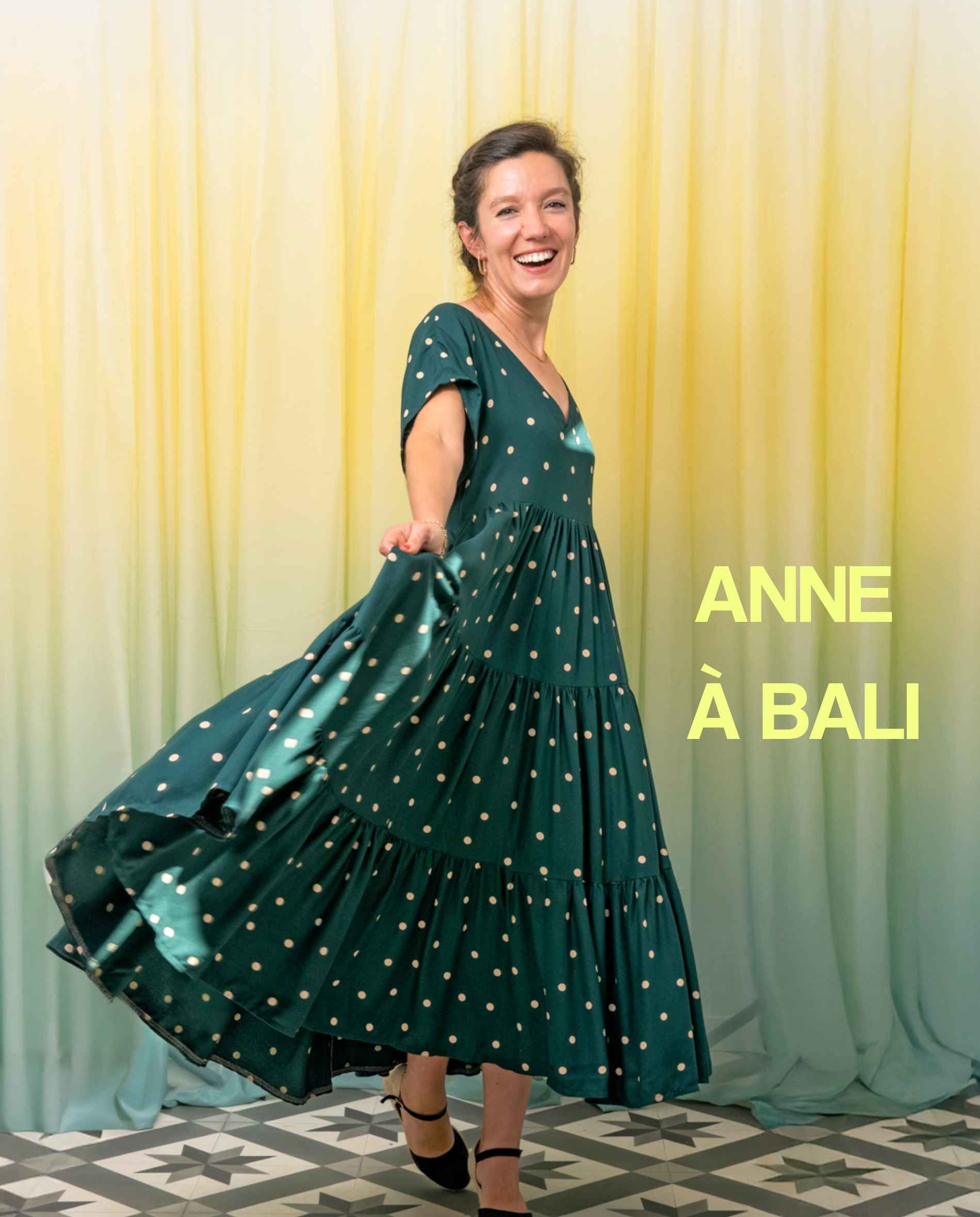 Anne à Bali