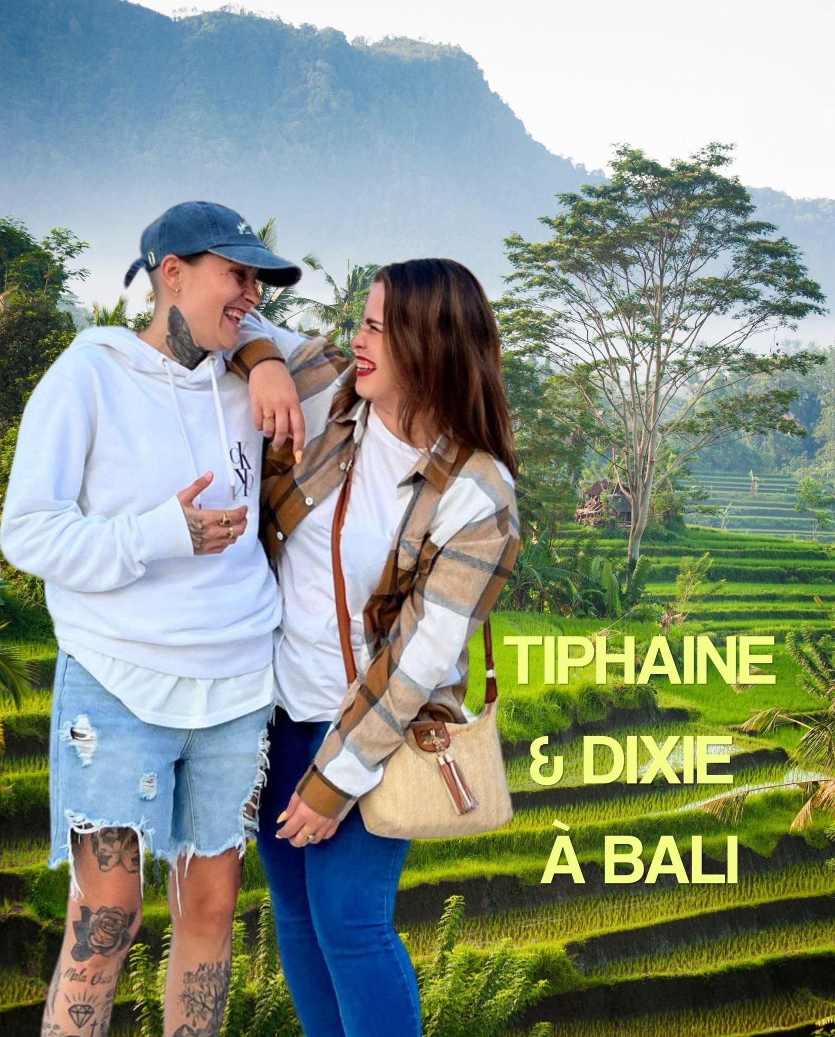 Tiphaine & Dixie à Bali