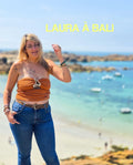 Laura à Bali