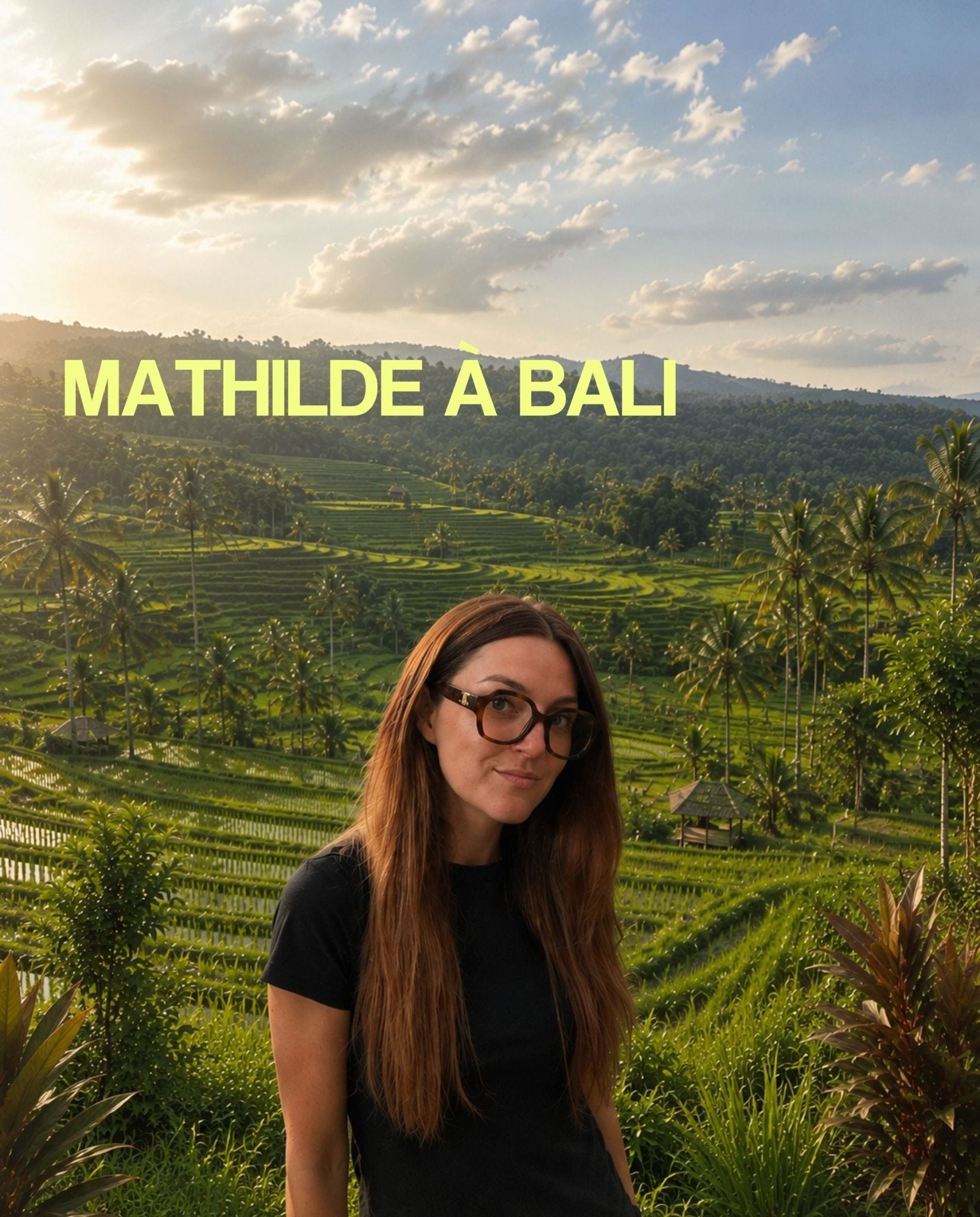 Mathilde à Bali