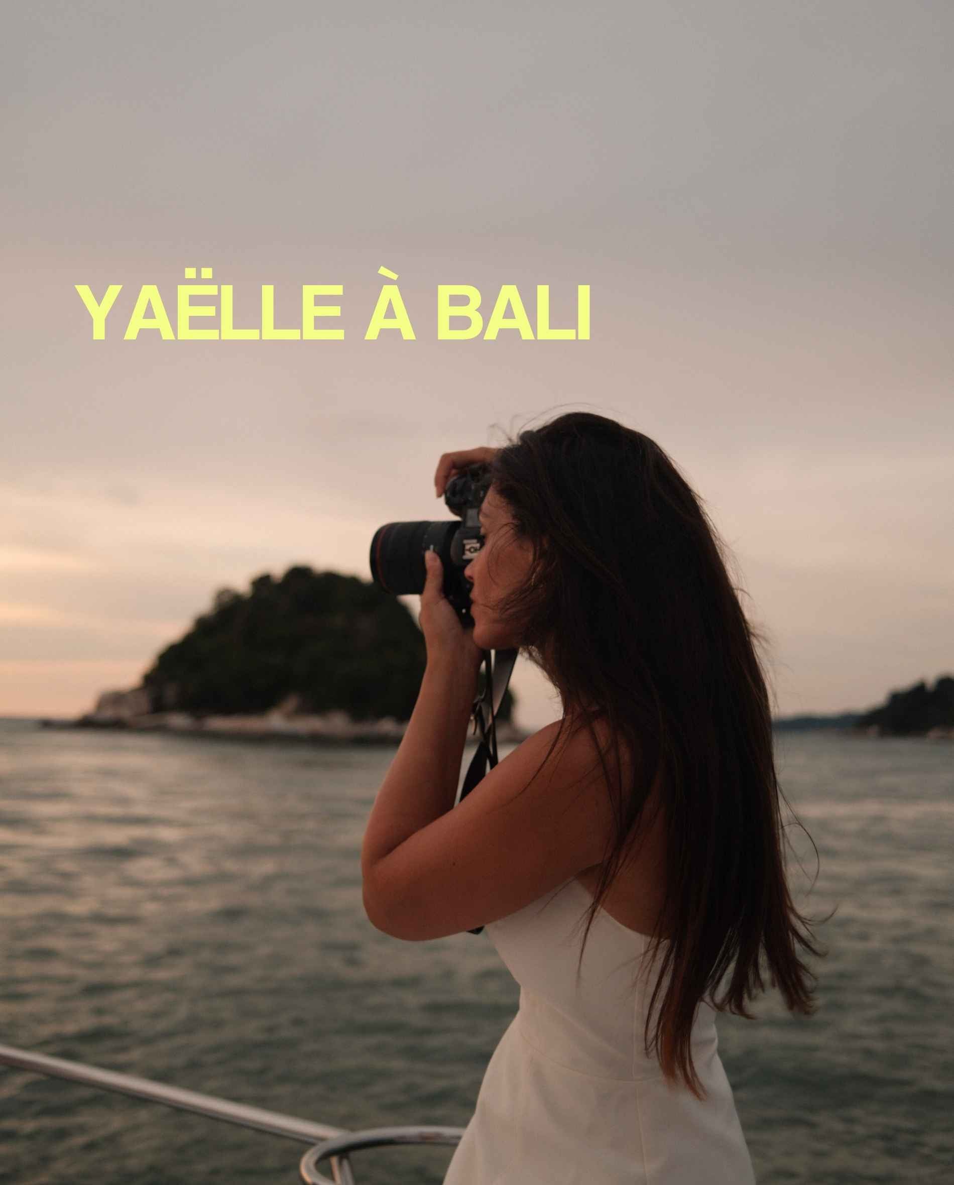 Yaëlle à Bali