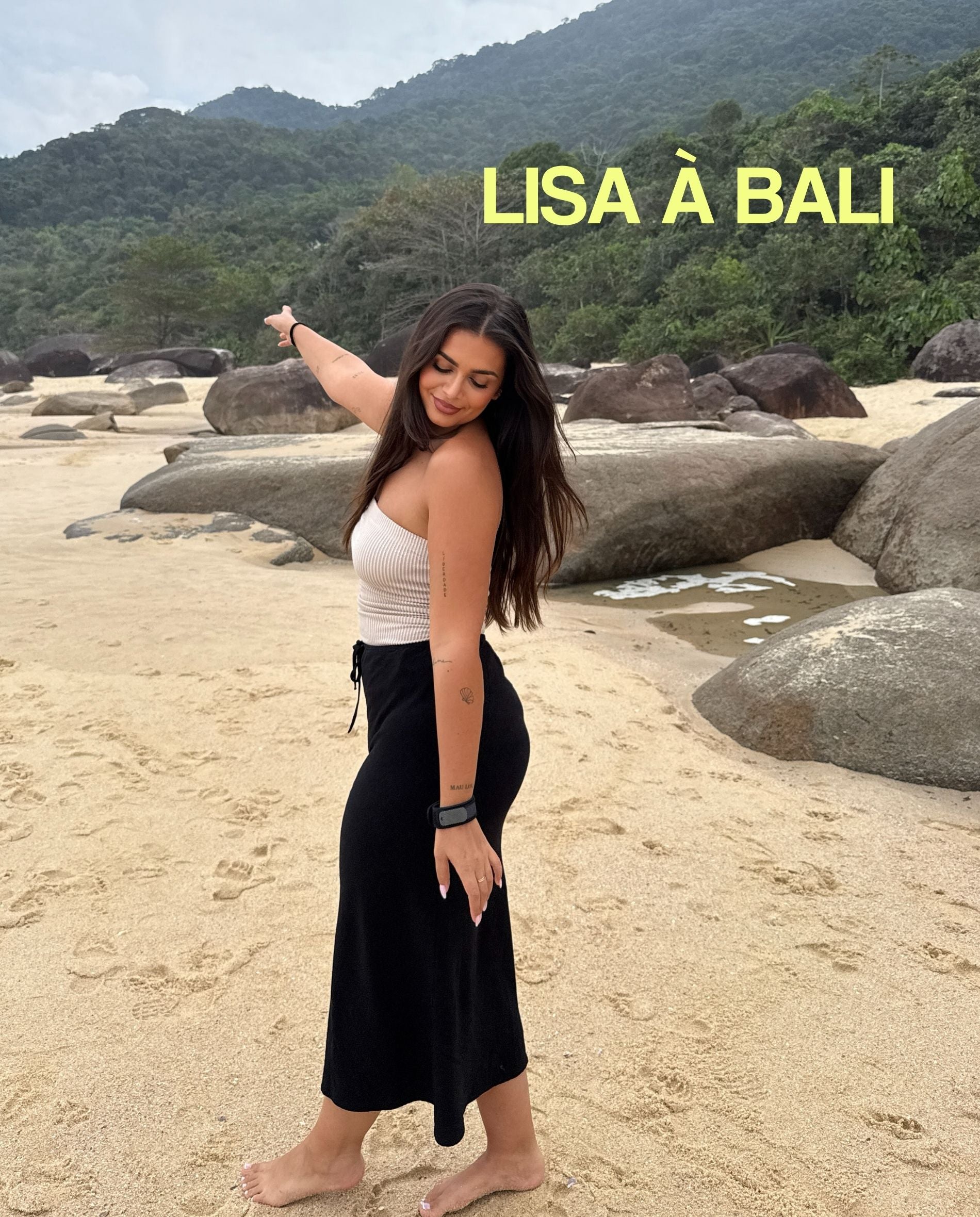 Lisa à Bali