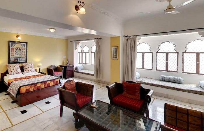 Bundi Haveli - maison de maître du XVIIIe siècle - hébergement authentique en Inde