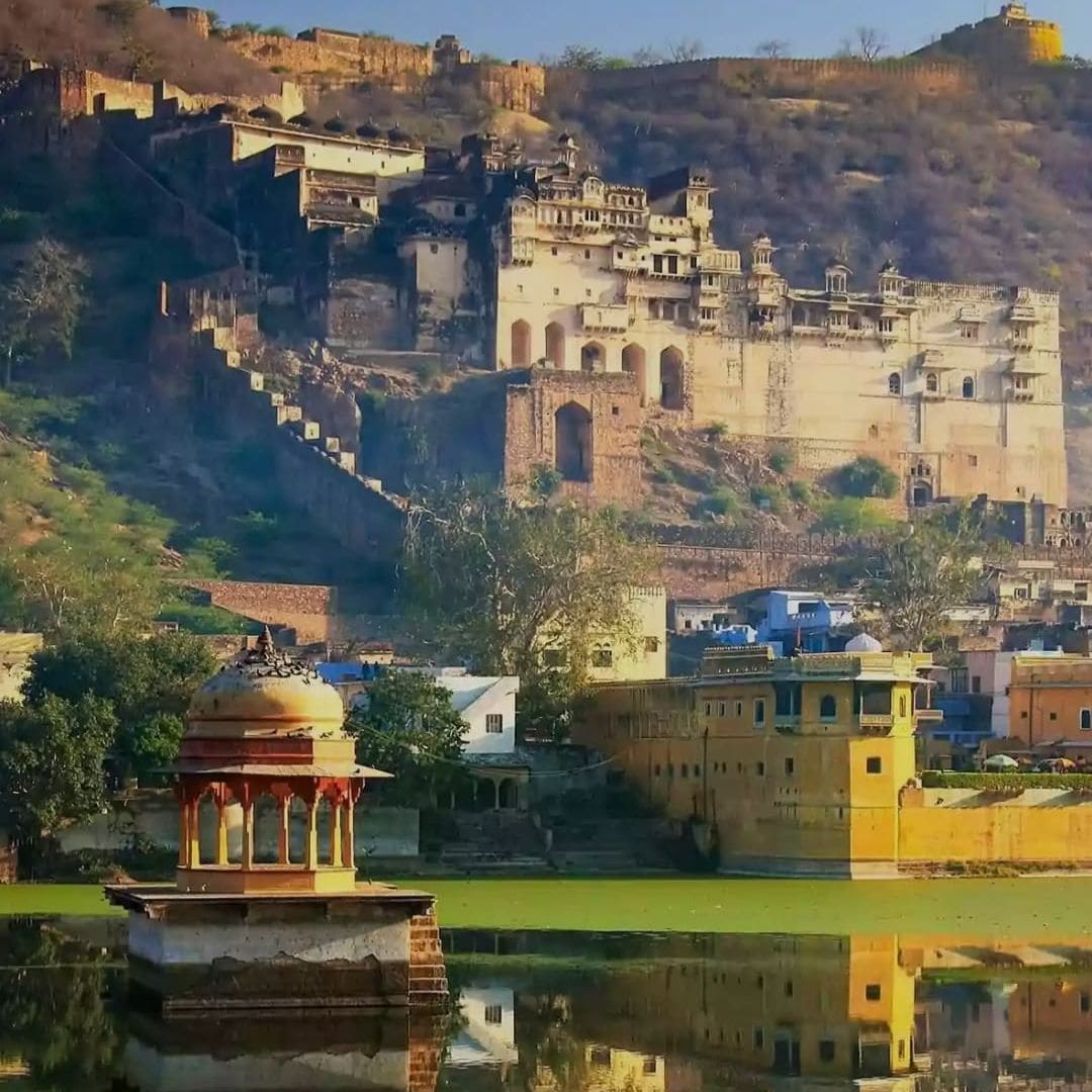 Fort de Taragarh à Bundi - Haveli et vieille ville authentique, Inde
