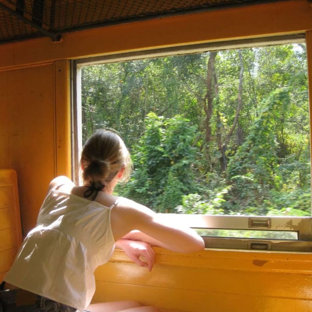 Pont de la rivière Kwaï - train traditionnel vers Krabi - voyage Thaïlande