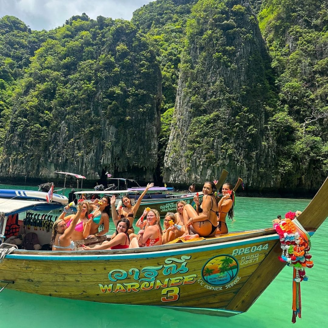 Sortie en bateau snorkeling - Chicken Island et Railay Bay à Krabi, Thaïlande